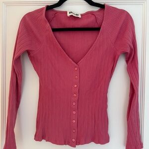 Rouje Pink Cotton Top